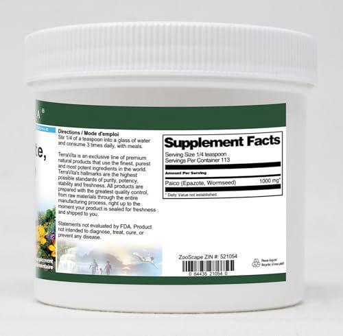 TerraVita Paico (Epazote, Wormseed) Powder (4 oz, ZIN: 521054)