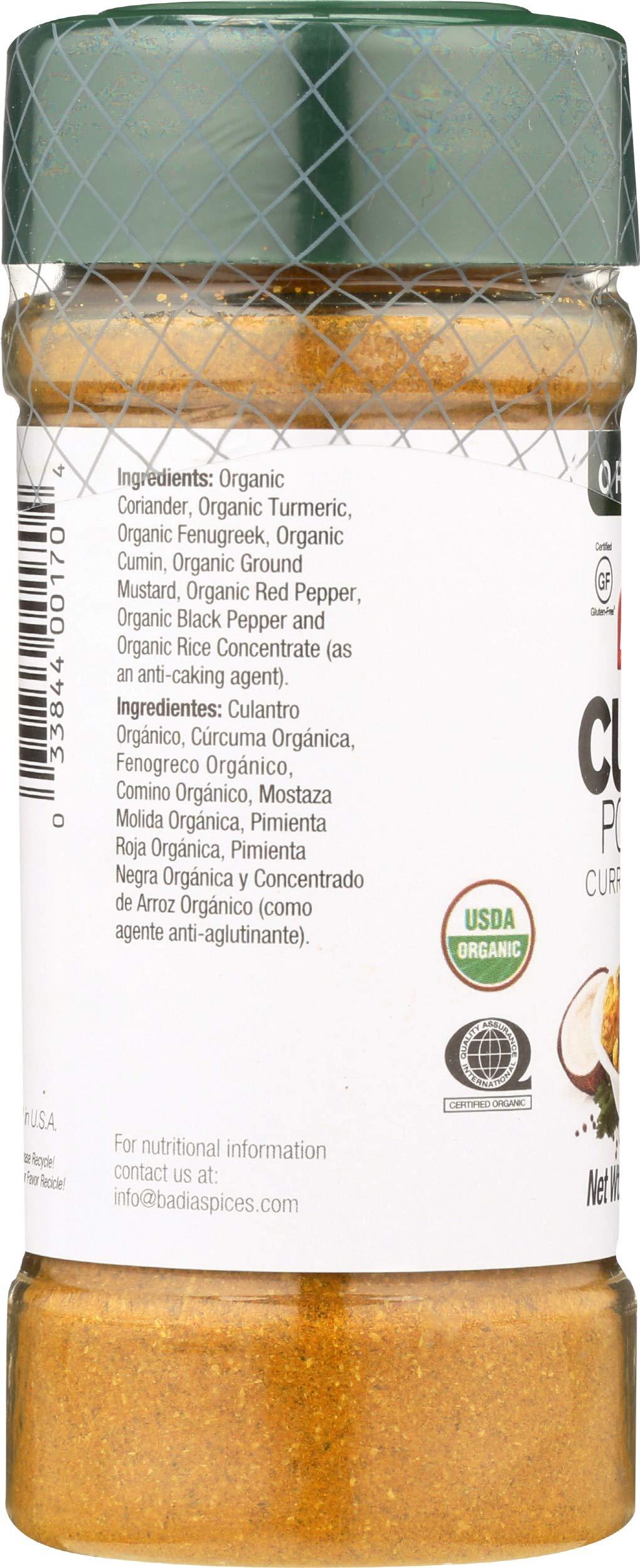 Badia Badia Spices Organic Curry Powder, 2 OZ