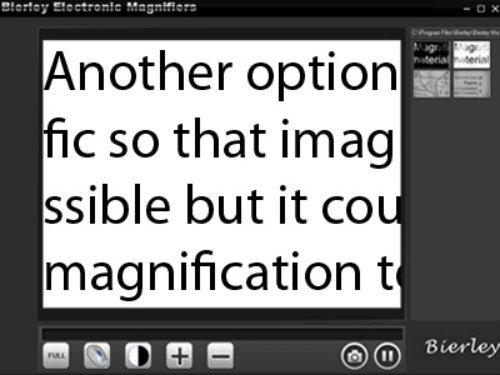 Bierley Bierley MonoMouse-USB-Win Electronic Magnifier