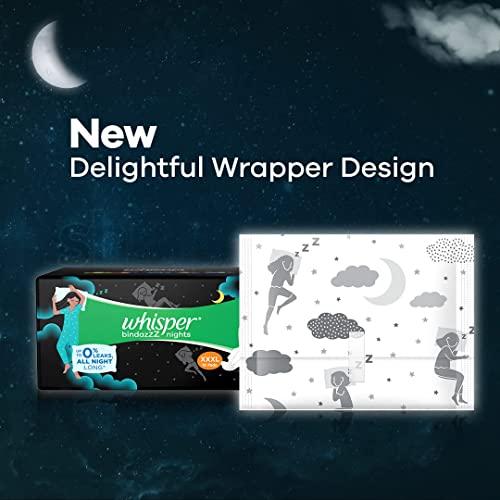 WHISPER Whisper Ultra Nights Sanitary Pads XXXL Wings 10 Pieces Pack