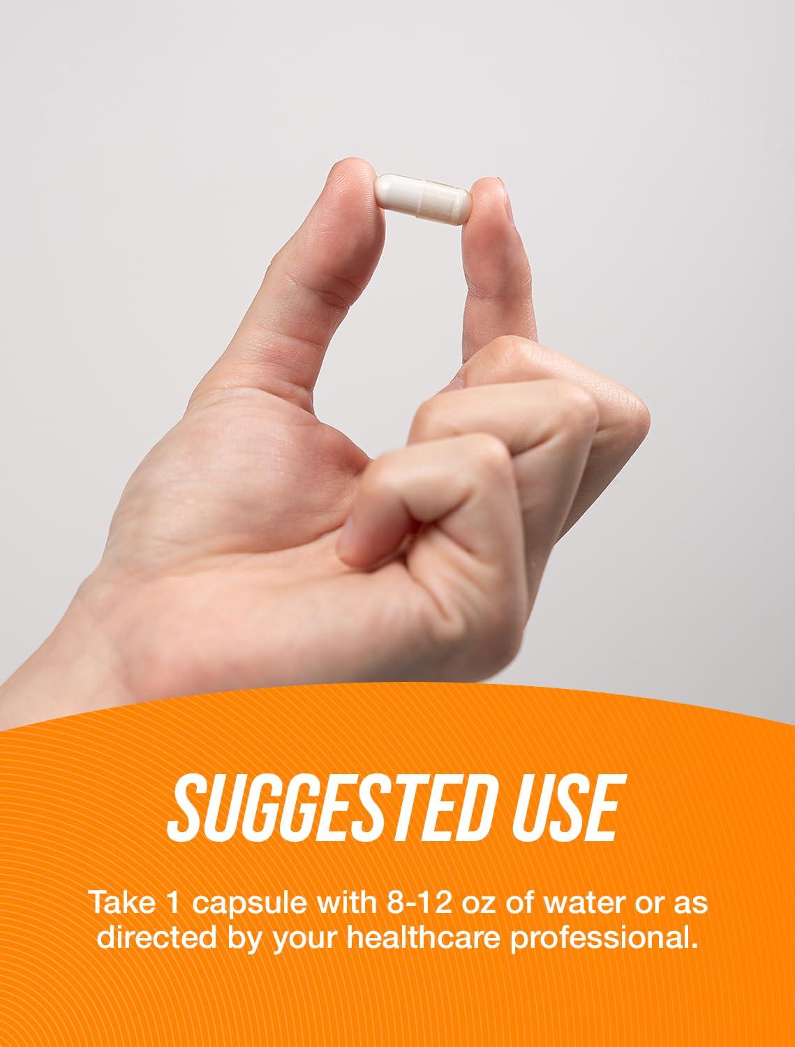 BULKSUPPLEMENTS.COM BulkSupplements.com L-Threonine Capsules - L-Threonine Supplement, Threonine 500mg - Amino Acid Supplement, Gluten Free, 1 Capsule per Serving, 365 Capsules (Pack of 1)