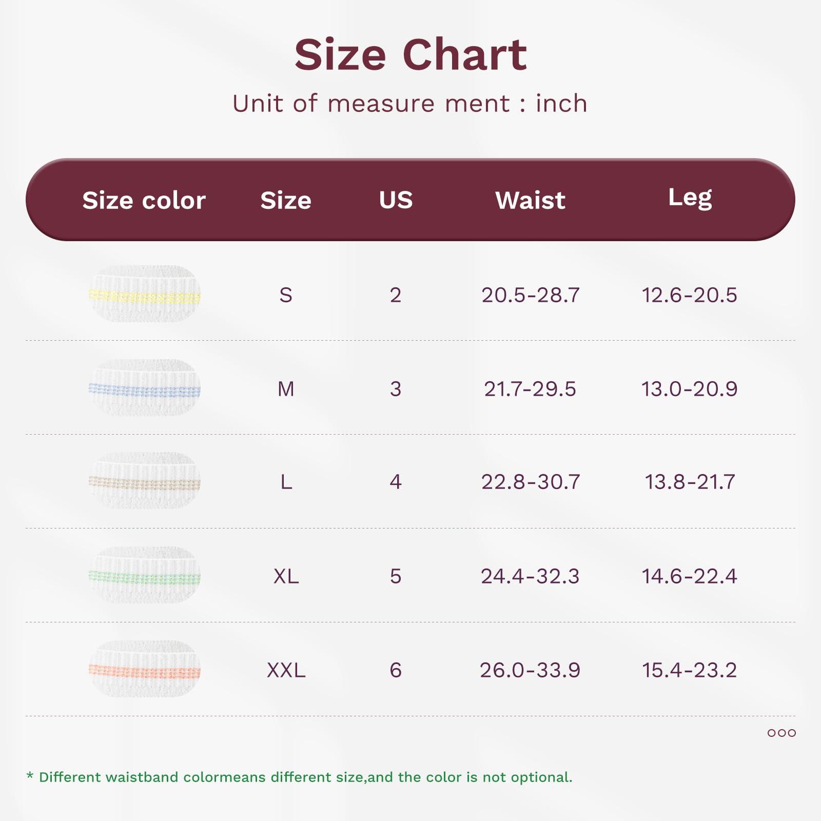 HANSILK HANSILK Mesh Underwear Postpartum 8 Counts High Waist Hospital Mesh Panties Breathable,Delivery Post Surgical Recovery C-section Underwear