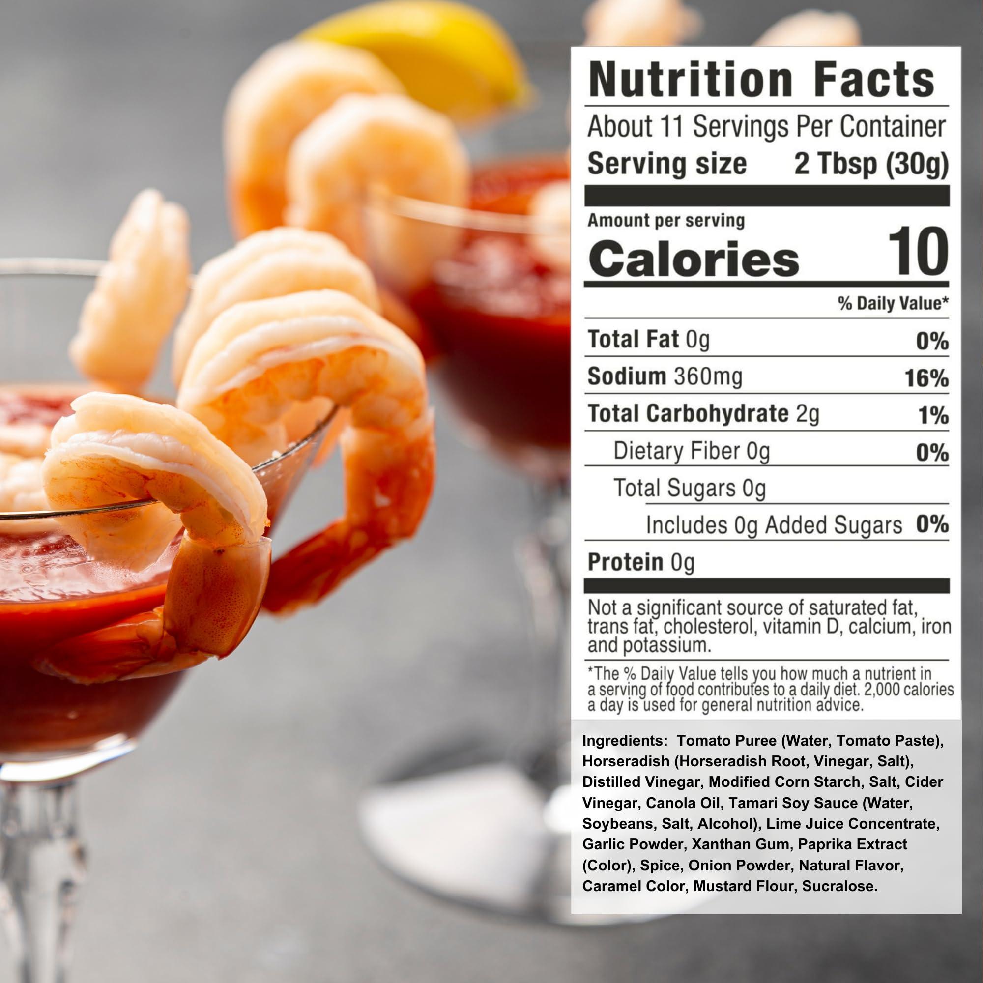 G Hughes G Hughes Sugar Free, Shrimp Dipping Sauce - Shrimp Sauce, Great Tasting Healthy Sauce, Shrimp Cocktail Sauce, No High Fructose Corn Syrup, Gluten Free - 12 Oz (3-Pack)