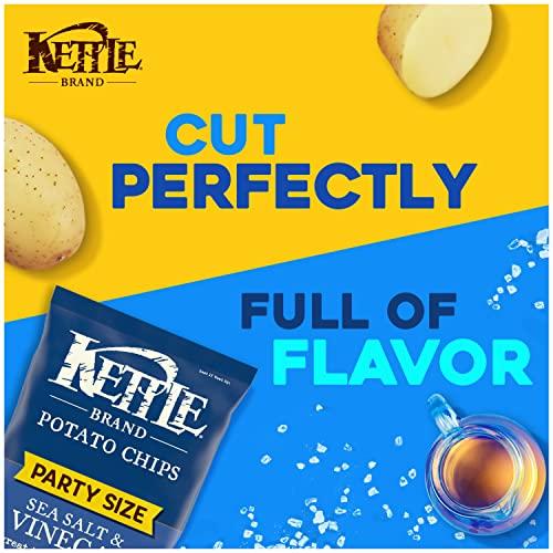Kettle Brand Kettle Brand Potato Chips Sea Salt & Vinegar Kettle Chips, 13 Oz
