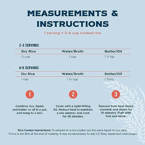 Lundberg Lundberg Family Farms - Brown Long Grain Rice, Rich & Nutty, Firm Texture When Cooked, 100% Whole Grain, High in Fiber, Vitamins & Minerals, Pantry Staple, Gluten-Free, Non-GMO, Vegan, Kosher (32 oz)