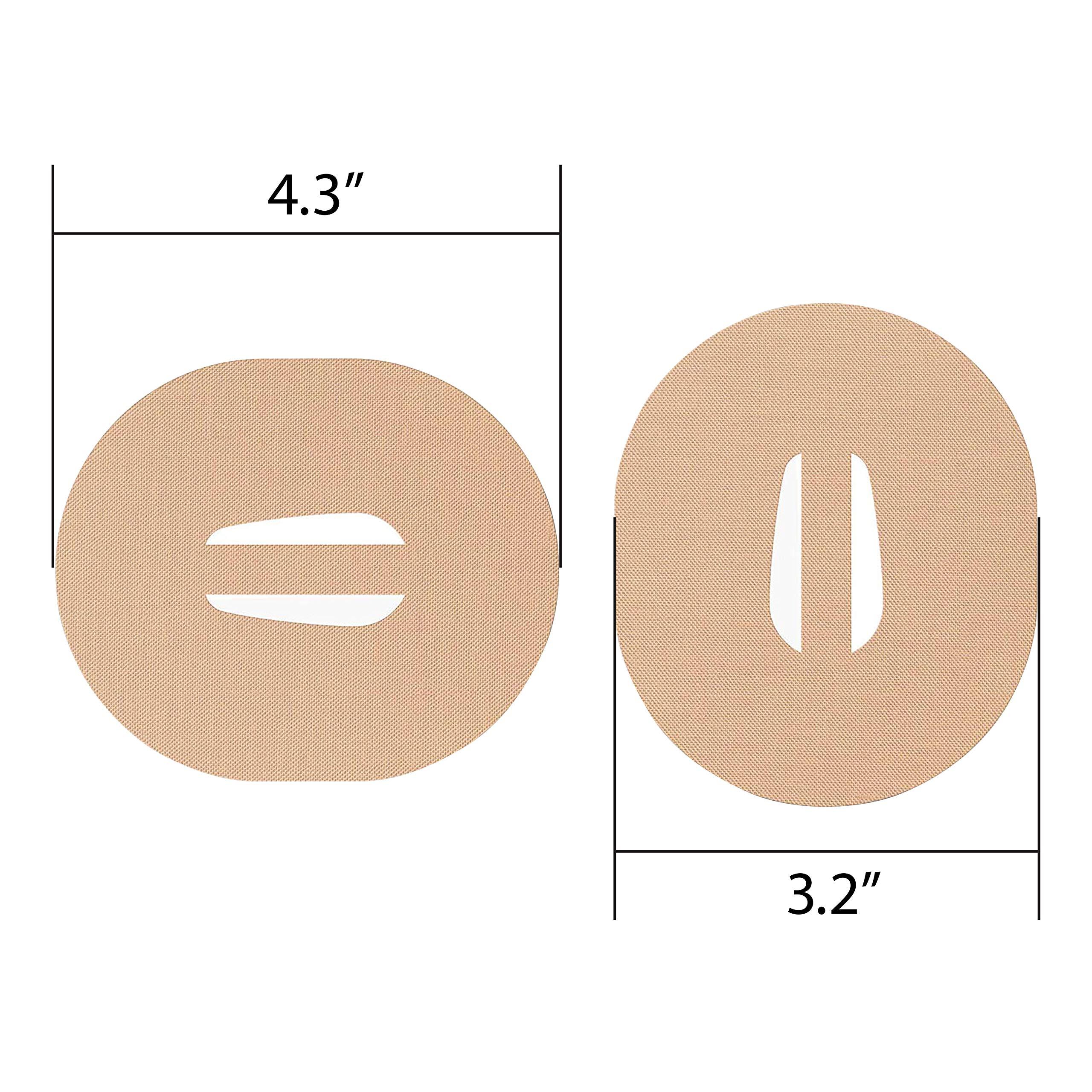 Sticky Patch Dexcom Ultra-Strong Waterproof Adhesive Patches - 25 Patch Pack for G6 CGM Glucose Monitors - Safe & Convenient Sticky Tac Grip for Active Diabetics - Swimming, Running, Working Out Skin Tape