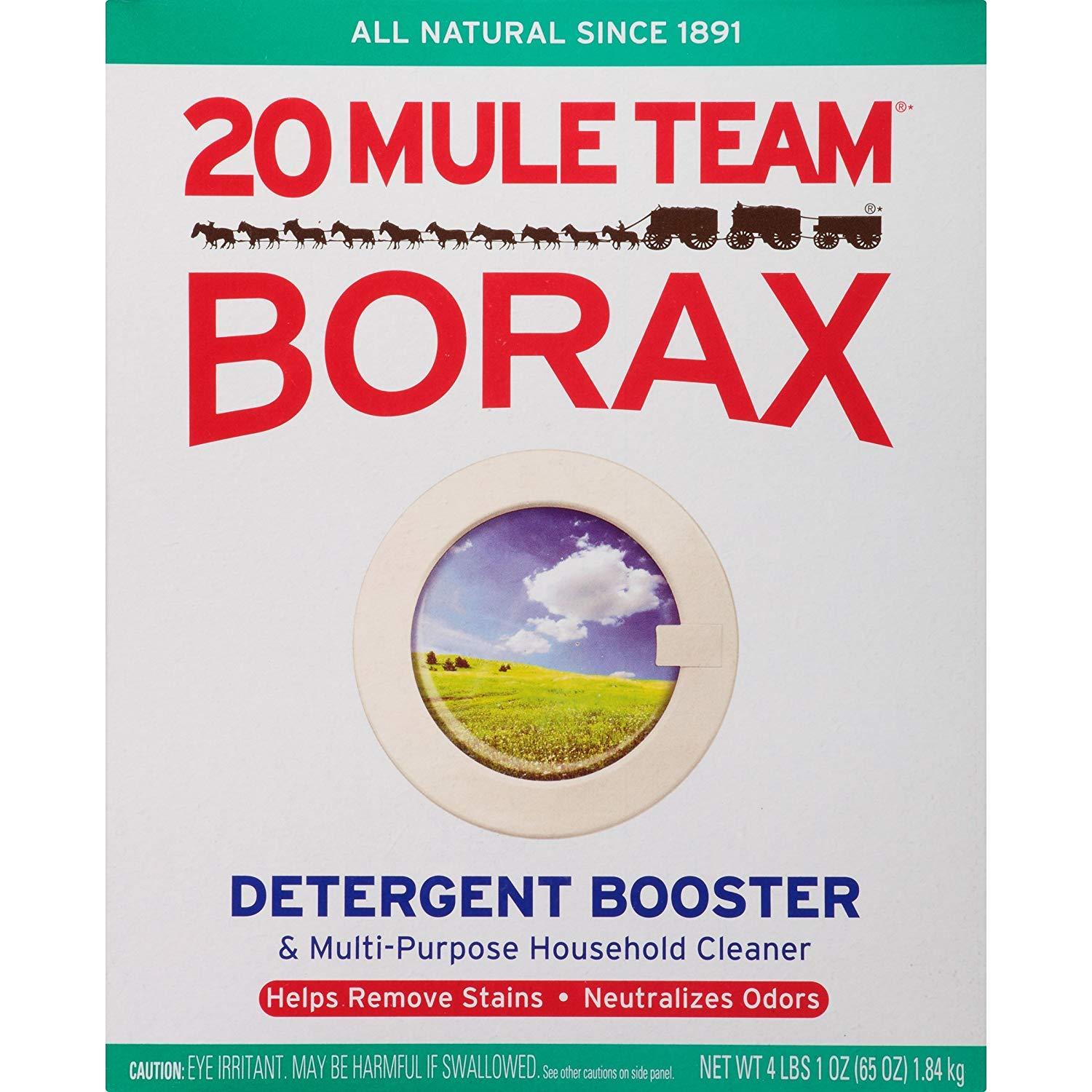 Mule Team Borax Borax 20 Mule Team Detergent Booster, 65 Oz. (4LB)