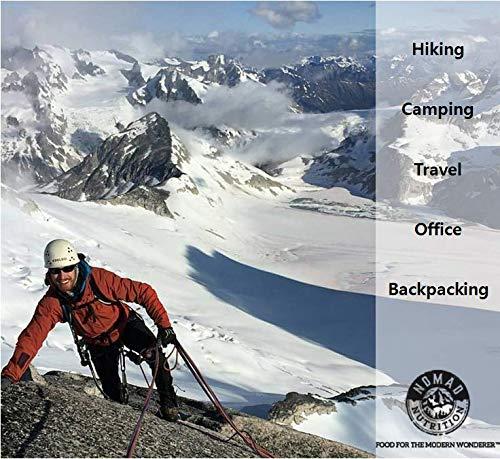 NOMAD NUTRITION Nomad Nutrition Caribbean Curry | Instant Freeze Dried Backpacking & Camping Food | Plant-Based, Non-GMO Hiking Meals with High-Energy, Vegan, Gluten-Free | 112g - 1 Pack