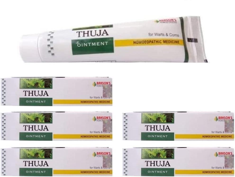 MAGICHOOD Magichood Pack of 5 X Thuja Skin Ointment (25gm) Each |