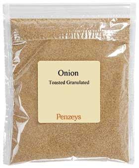 Penzeys Onions Toasted Granulated By Penzeys Spices 7.6 oz 1.5 cup bag (Pack of 1)