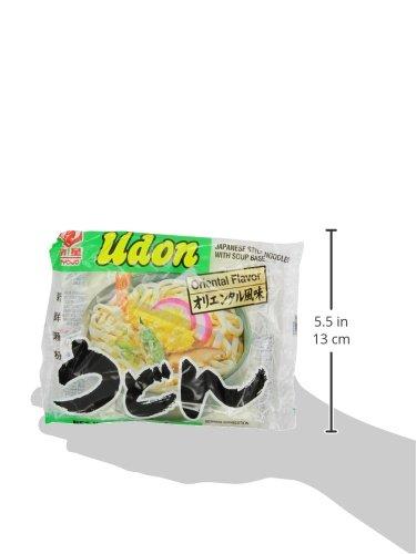 Myojo Myojo Udon Japanese Style Noodles with Soup Base, Oriental Flavor, 7.22-Ounce Bag (Pack of 15)