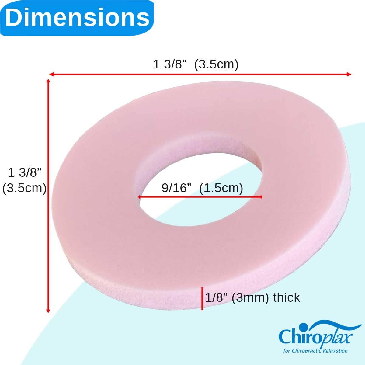 Chiroplax Chiroplax Foam Callus Cushions Pads Protectors Waterproof Self-Adhesive Blister Toe Foot Pain Relief Treatment (72 Count)