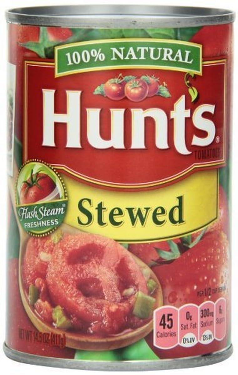 Hunt\'s Hunt\'s Stewed Tomatoes, 14.5 oz, 12 Pack
