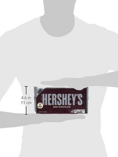 HERSHEY'S Hersheys Giant Milk Chocolate Bar, 7-Ounce (Pack of 6)
