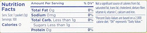 SPLENDA Splenda No Calorie Sweetener, 100 Count
