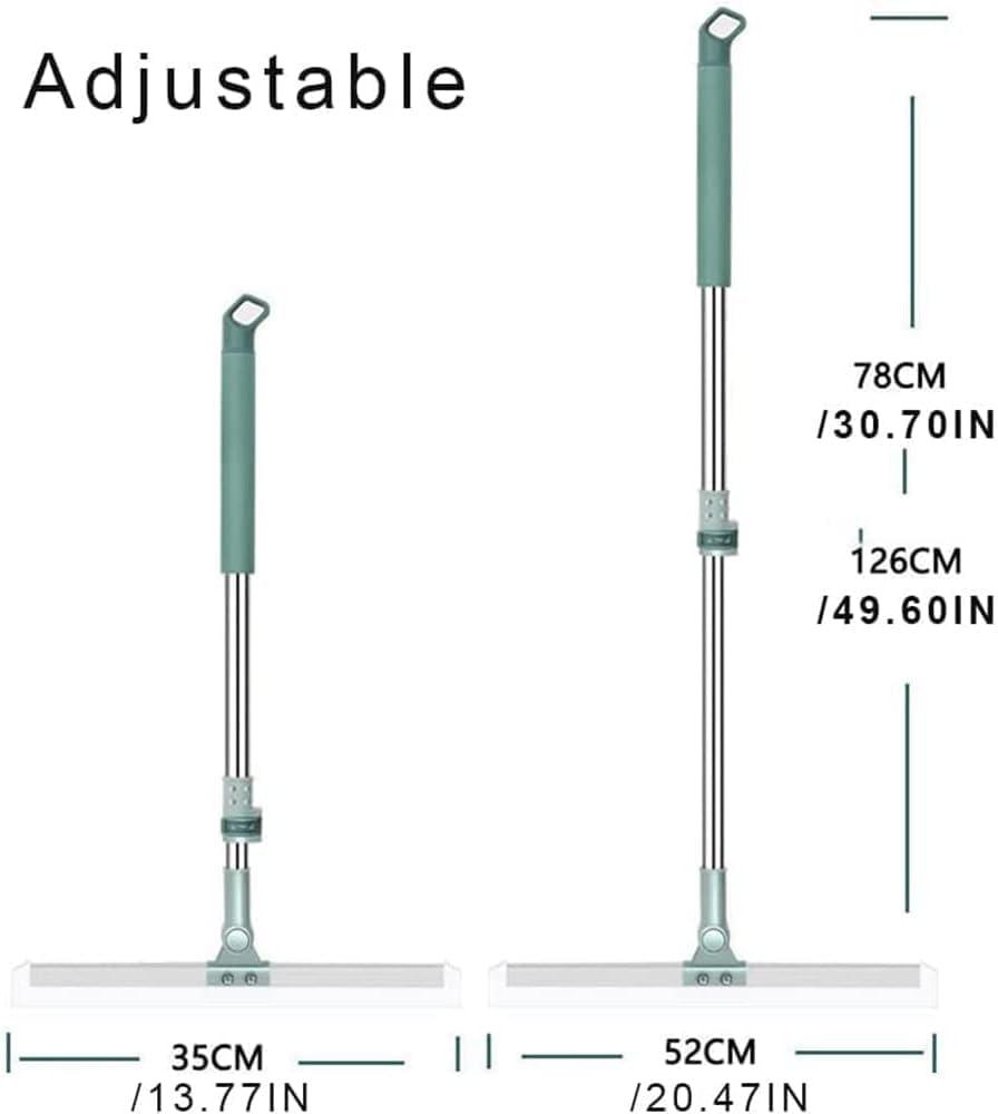 DANC Cozium Multifunctional Magic Broom, Magic Scrub Broom Sweeper, Broombi Silicone All Surface Asian Brooms for Sweeping Indoor (52CM)