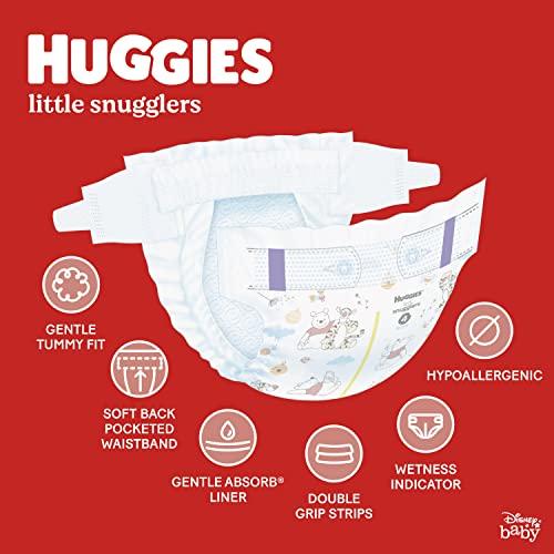 HUGGIES Huggies Little Snugglers Diapers, Size 4