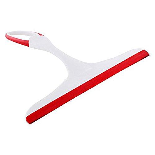 Black Duck Brand Set of 8 Black Duck Brand Slim Design 9.5" x 9" Window Shower Glass Squeegee Assorted Colors (8)