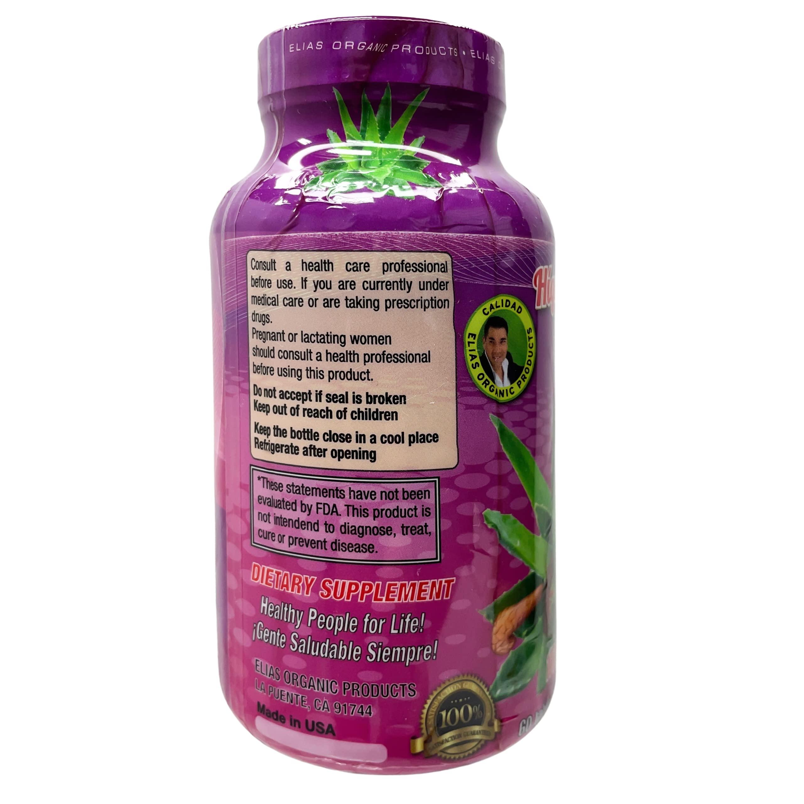 Elias Organic Products Elias Organic Products Apoye el hgado, el pncreas y Los riones saludables con ingredientes herbales naturales. (1)