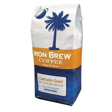 IRON BREW Coffee, 0.12 oz. Net Weight, Whole Bean