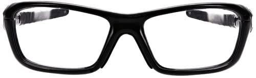 Colortrieve Phillips Q200 Radiation Protective Eye Glasses - Wrap Around Plastic Rectangle Frame, Medium