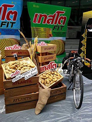 Tasto Fit Original Mexican BBQ Flavoured Potato Chips Waffle Cut