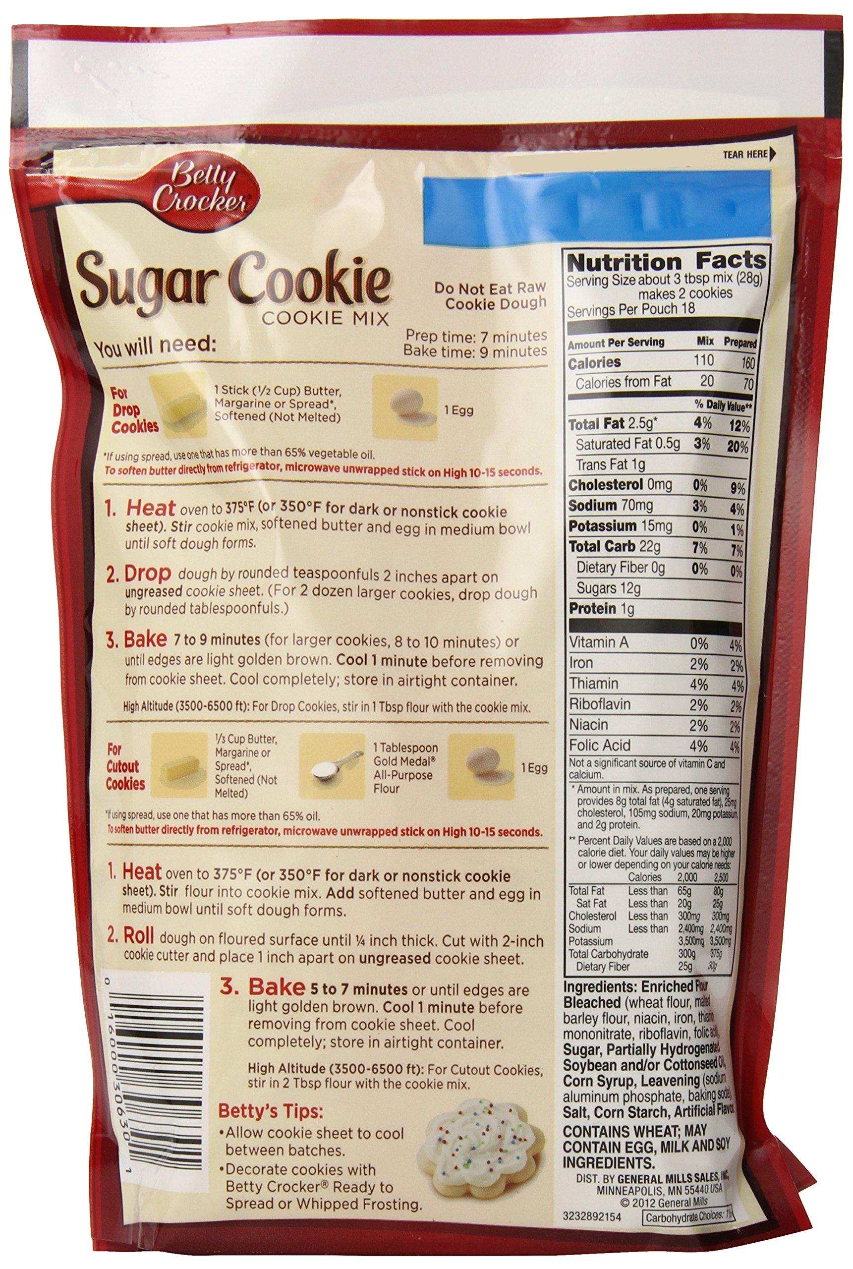 Betty Crocker Betty Crocker Sugar Cookie Mix, 21 Ounce (Pack of 10)