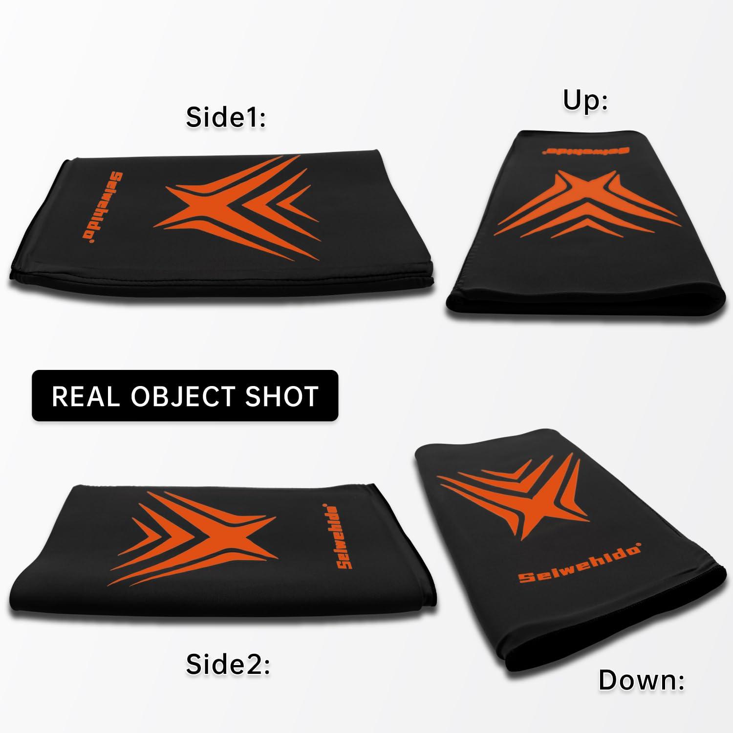 SEIWEHIDO Extended Knees Ice Pack for Injuries Freeze Compression Sleeve Reusable Soft Gel Ice Wrap for Leg Swelling, Knee Replacement Surgery, Cold Compress Therapy for Arthritis, Meniscus Tear and ACL