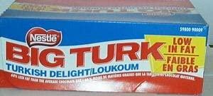 Nestlé Canada Turkish Delight Nestle Big Turk Chocolate BAR 36pk (76.2oz) Made in Canada