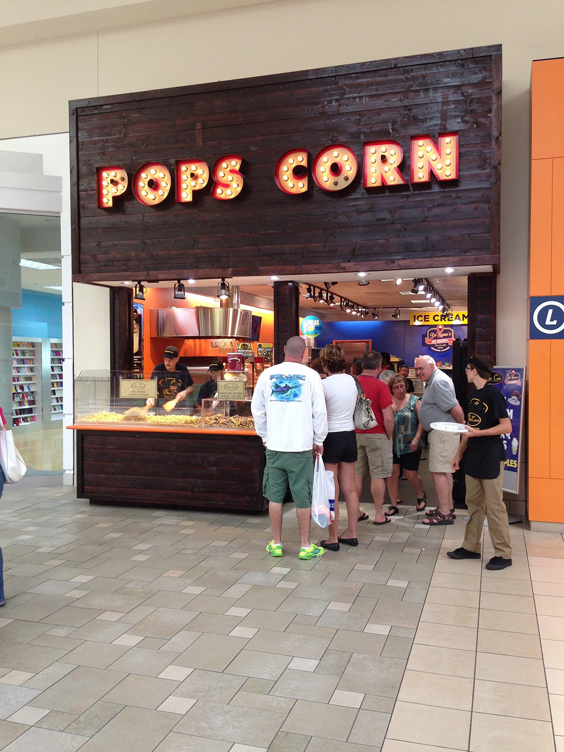 Pops Corn Gourmet Popcorn Gift Tin-Large 2 Gallon. Caramel, Cheese & Kettle Corn. Christmas Unique Gourmet Popcorn Thank you Gift for Women or Man Gift Basket for Coworkers, Secretary, Nurse or Employee Appreciation Gift Box