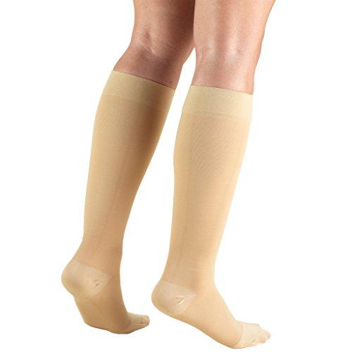 Truform Truform Short Length Compression Stockings, 20-30 mmHg, Beige, Medium (Pack of 2)