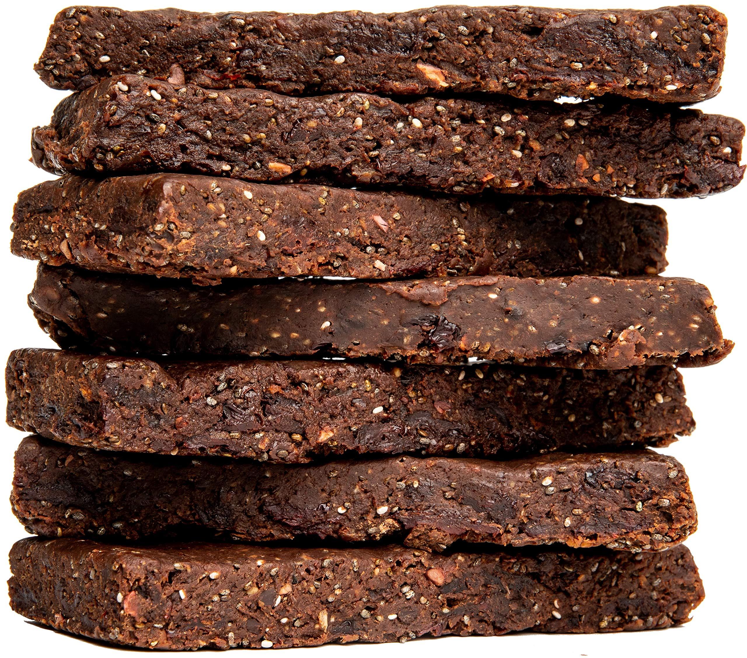 Patter Bar Patter Bar Paleo Bars, Cherry Cacao | Vegan, Whole 30, Paleo, Real Fruit, No Added Sugar, Gluten Free, Dairy Free | Plant Based Energy Bar, Vegan Bars, Cashew Bars, Vegan Protein Bar, 12-Pack