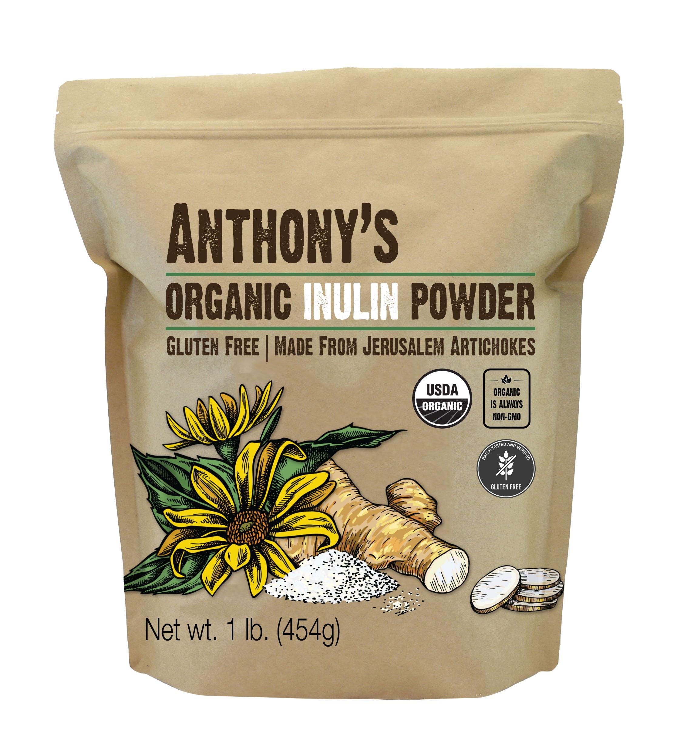 Anthony\'s Anthony\'s Organic Inulin Powder (1 Pound)