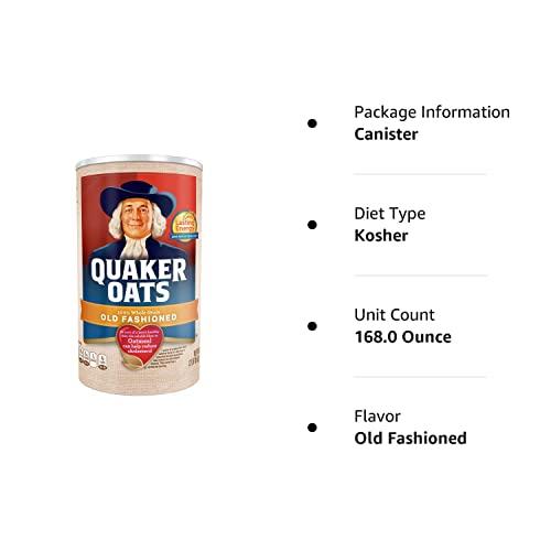 Quaker Quaker Oats Old Fashioned, 42 oz (Pack of 4)