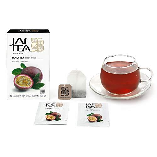 JAF TEA JAF TEA - Passion Fruit Black Tea - 6 Boxes, 120 Tea Bags (20 each), Hot or Iced Tea