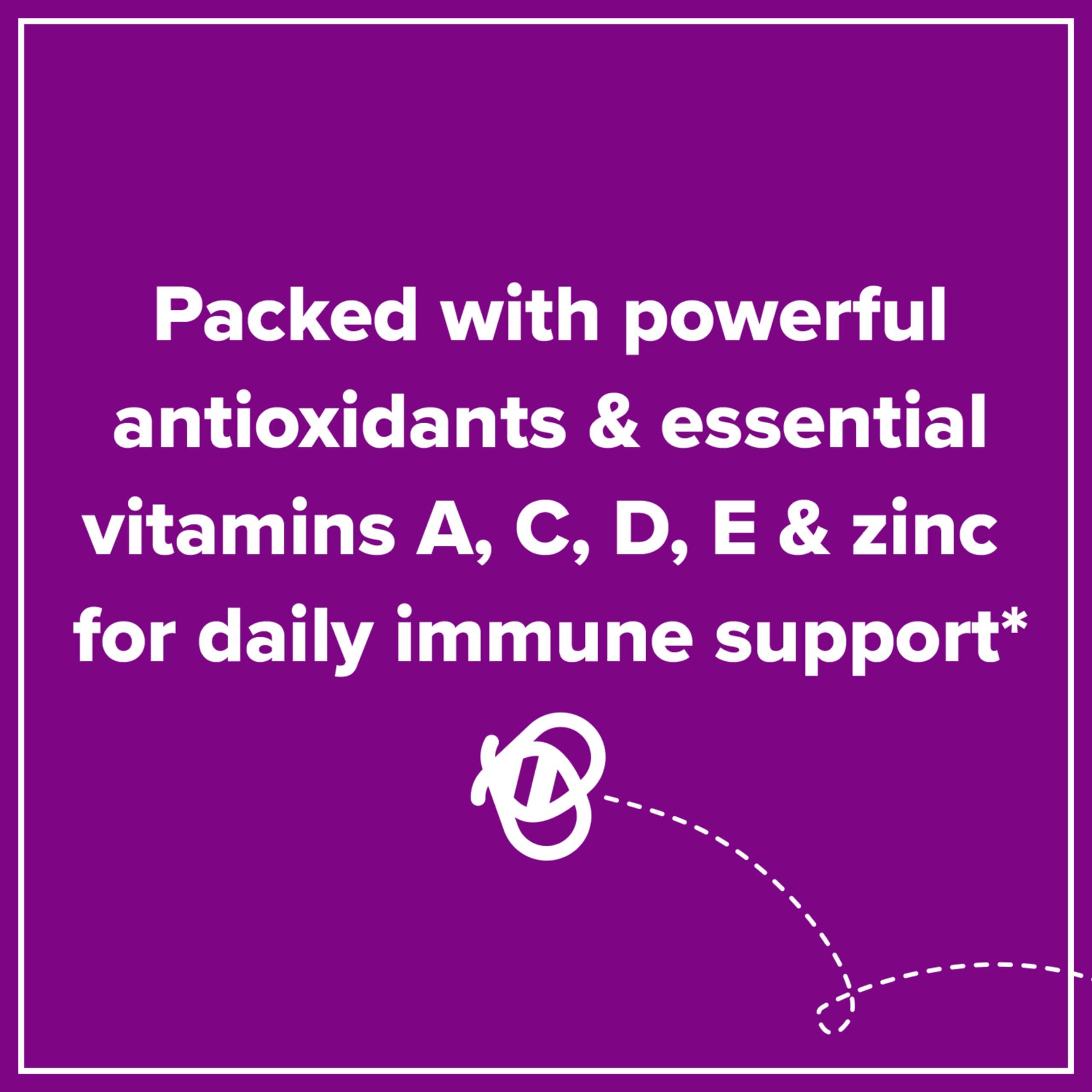 Zarbee's Zarbee\'s Kids Daily Immune Support & Kids Multivitamin + Probiotic Multipack, Immune Support Gummies with Elderberry, Vitamin C & Zinc, 42 ct, & Children\'s Vitamins + Probiotic Gummies, 70 ct, 2 Items