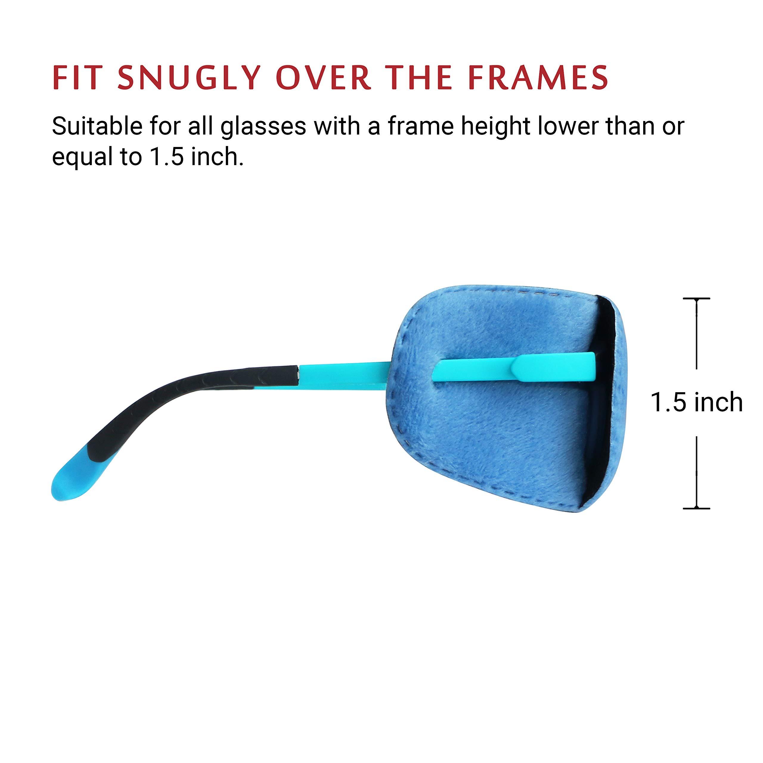 Astropic Astropic 2Pcs Eye Patches for Kids | Boys Eye Patch for Glasses | Medical Eye Patches for Children with Lazy Eye | Amblyopia Eye Patch for Toddlers to Cover Either Eye (Rocket & Football)