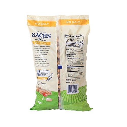 Sachs Sachs Unsalted In-Shell Peanuts, 80 Ounce
