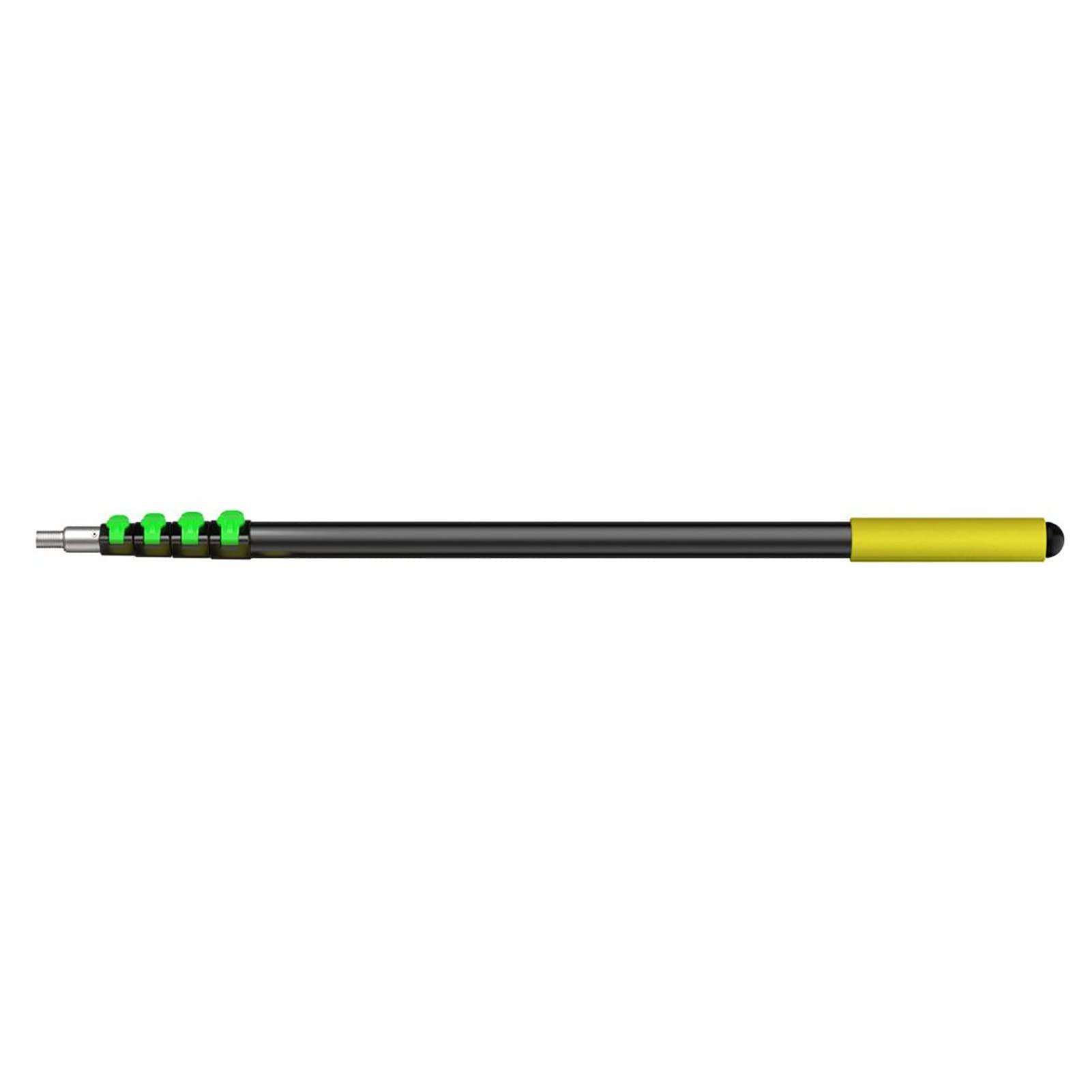 AoForce Easy flip-Tab Lock Mechanism Telescopic Pole, 2M-to-10.8M Telescopic Extension Pole, Lightweight Sturdy Aluminum Telescoping Pole, Cleaning, Trimming, Decorating Extension Pole (Color : Green, Size