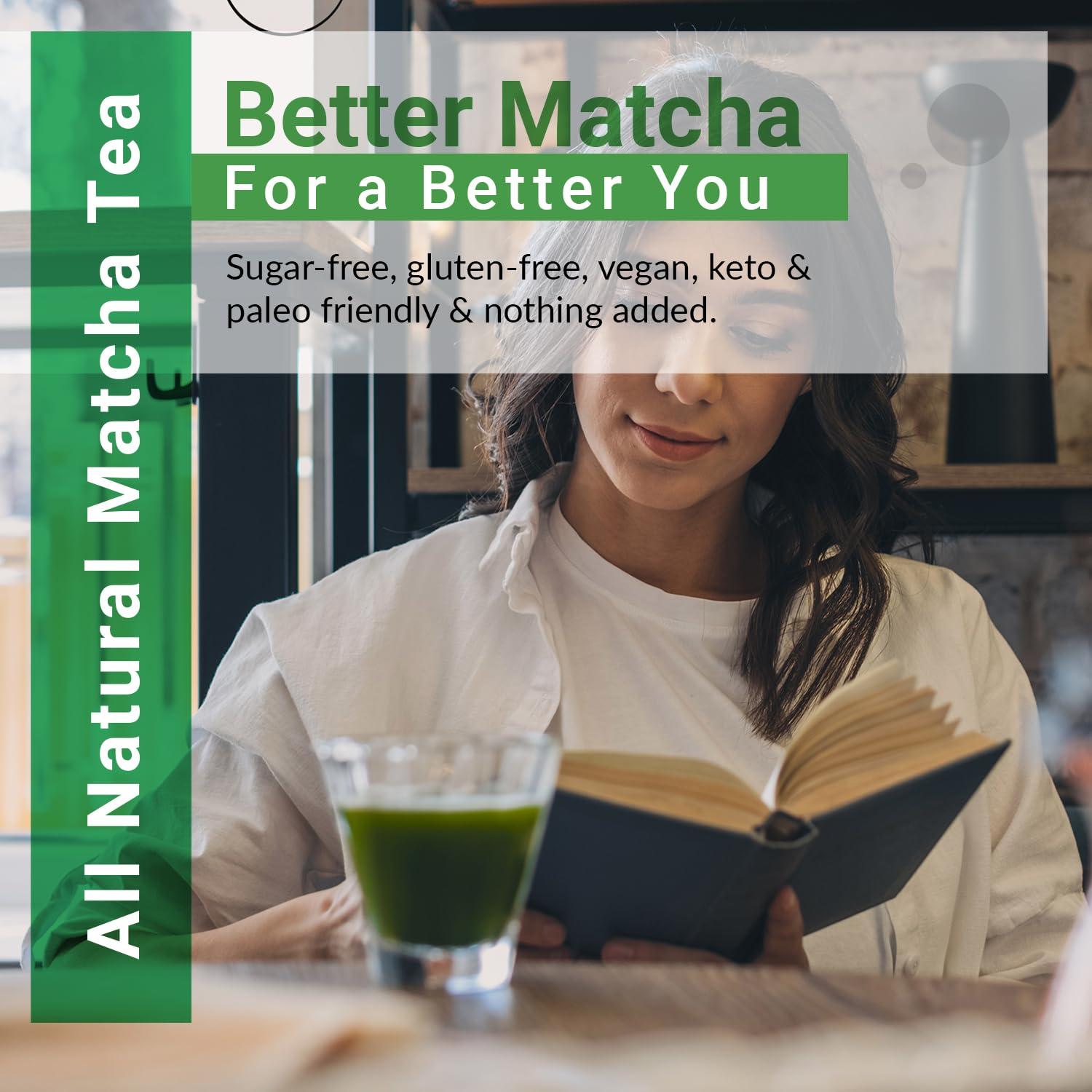 Matcha Moon Matcha Moon Spring Zen Matcha Green Tea Powder - Traditional Organic Japanese Matcha from Uji Kyoto - 30g (1.05 oz.) - Superior Ceremonial Grade Matcha for Authentic Tea Experience