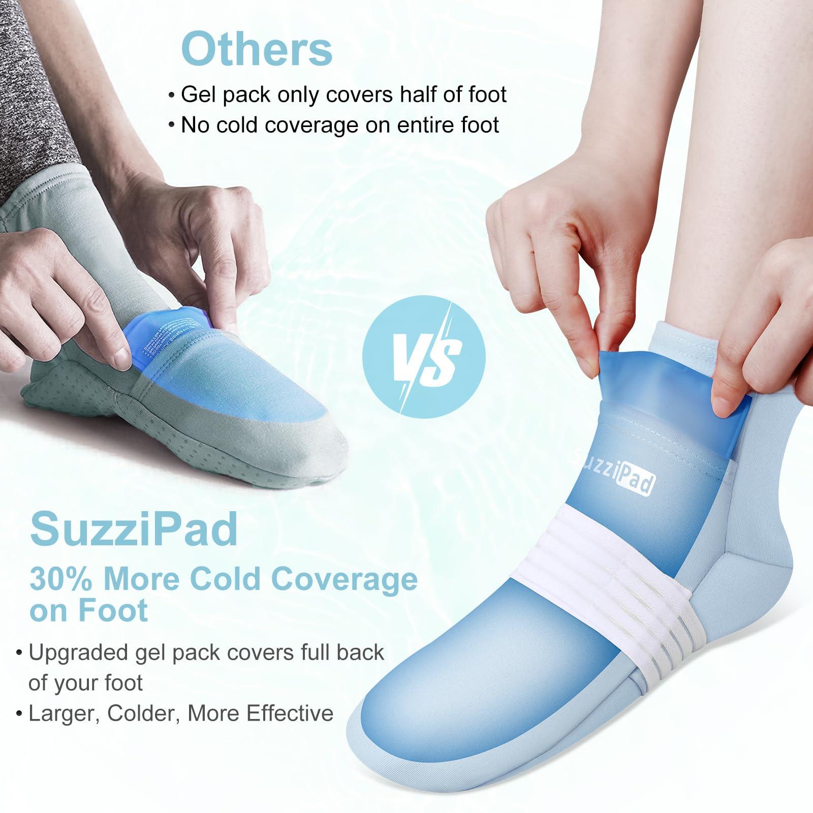 SUZZIPAD Suzzipad Cold Therapy Socks and Hand Ice Pack, Cold Gloves for Chemotherapy Neuropathy, Cold Caps for Chemotherapy, Migraine Headache Relief Cap, Chemo Care Package for Women & Men, L