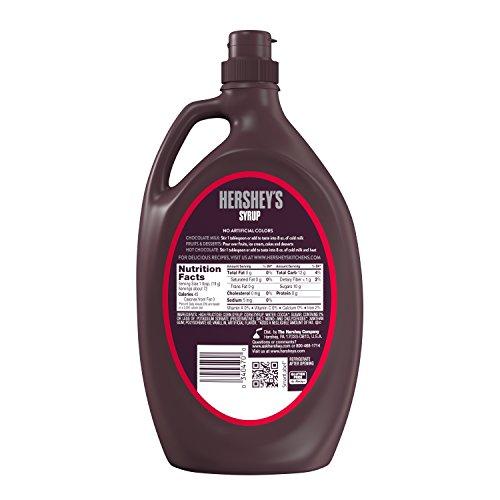 HERSHEY'S HERSHEY'S Syrup, Chocolate, Dessert Topping/Beverage Syrup, Gluten-Free, 48 Ounce (Pack of 12)