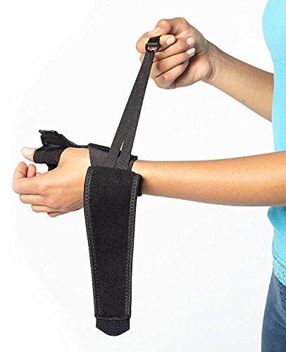 BIOSKIN BIOSKIN™ Thumb Stabilizer Brace - Lightweight, Hypoallergenic Support for Thumb Sprains, De Quervains, Arthritis, and Bursitis Pain - Thumb Spica (Large-XXLarge)