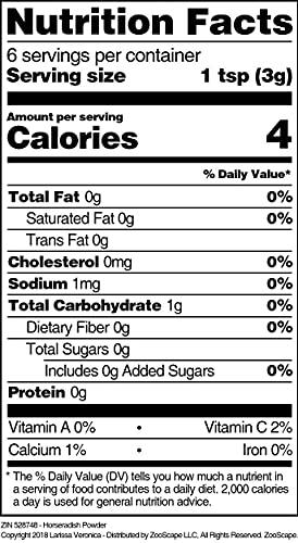 Larissa Veronica Horseradish Powder (1 oz, ZIN: 528748)