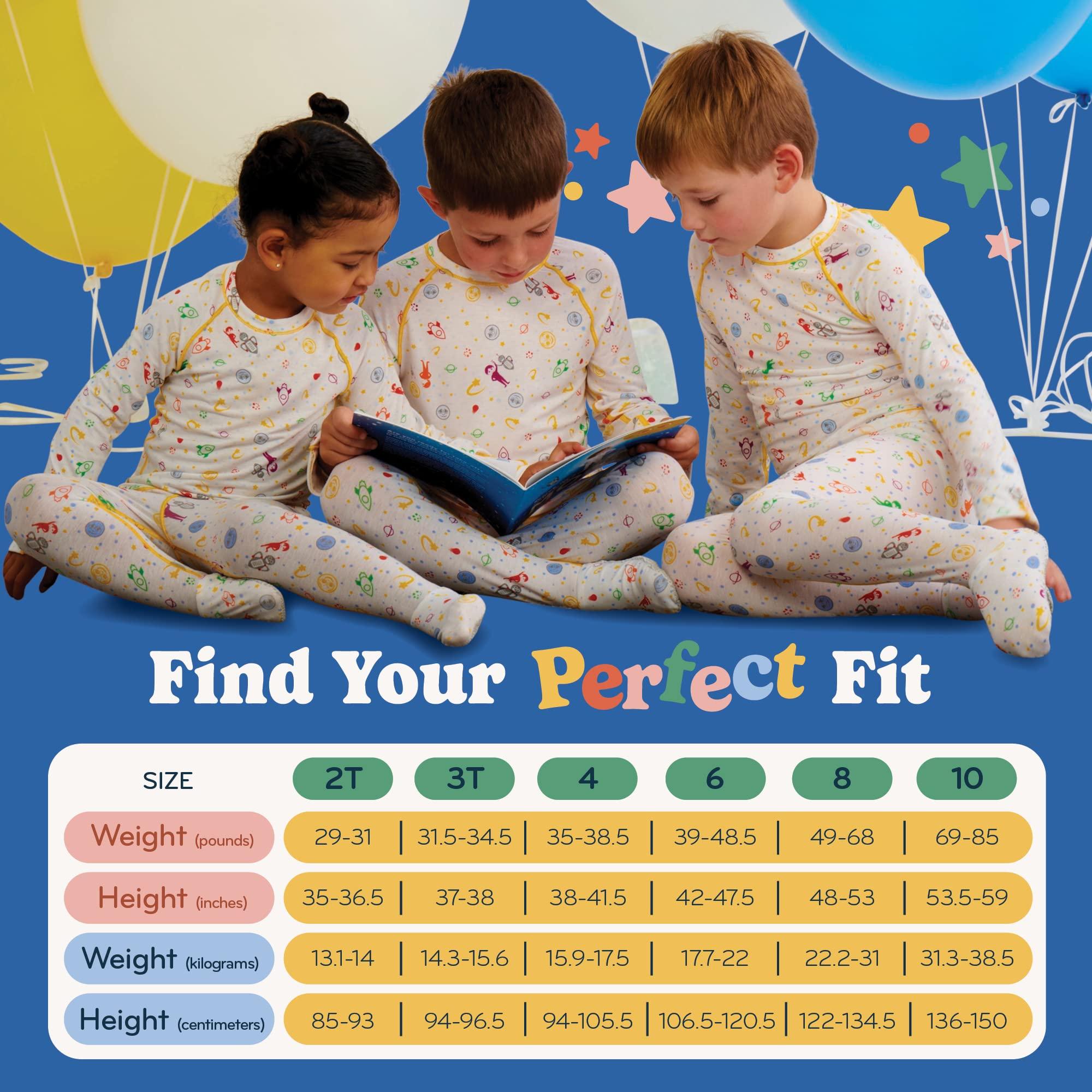Soothems Eczema Pajamas Set for Kids - Eczema Wet Wrap Clothes (Size 6)