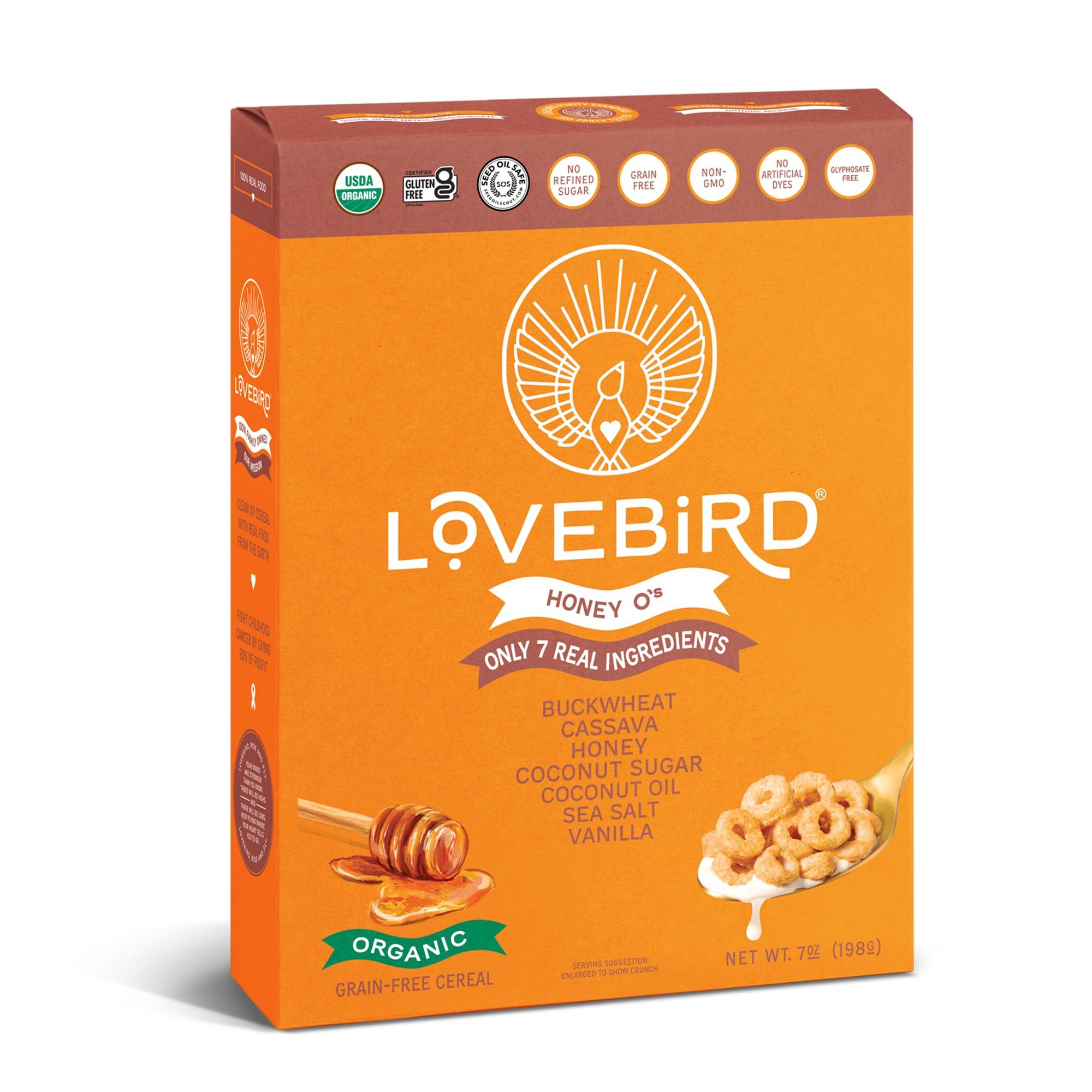 Lovebird Lovebird, Cereal Honey Grain Free, 7 Ounce