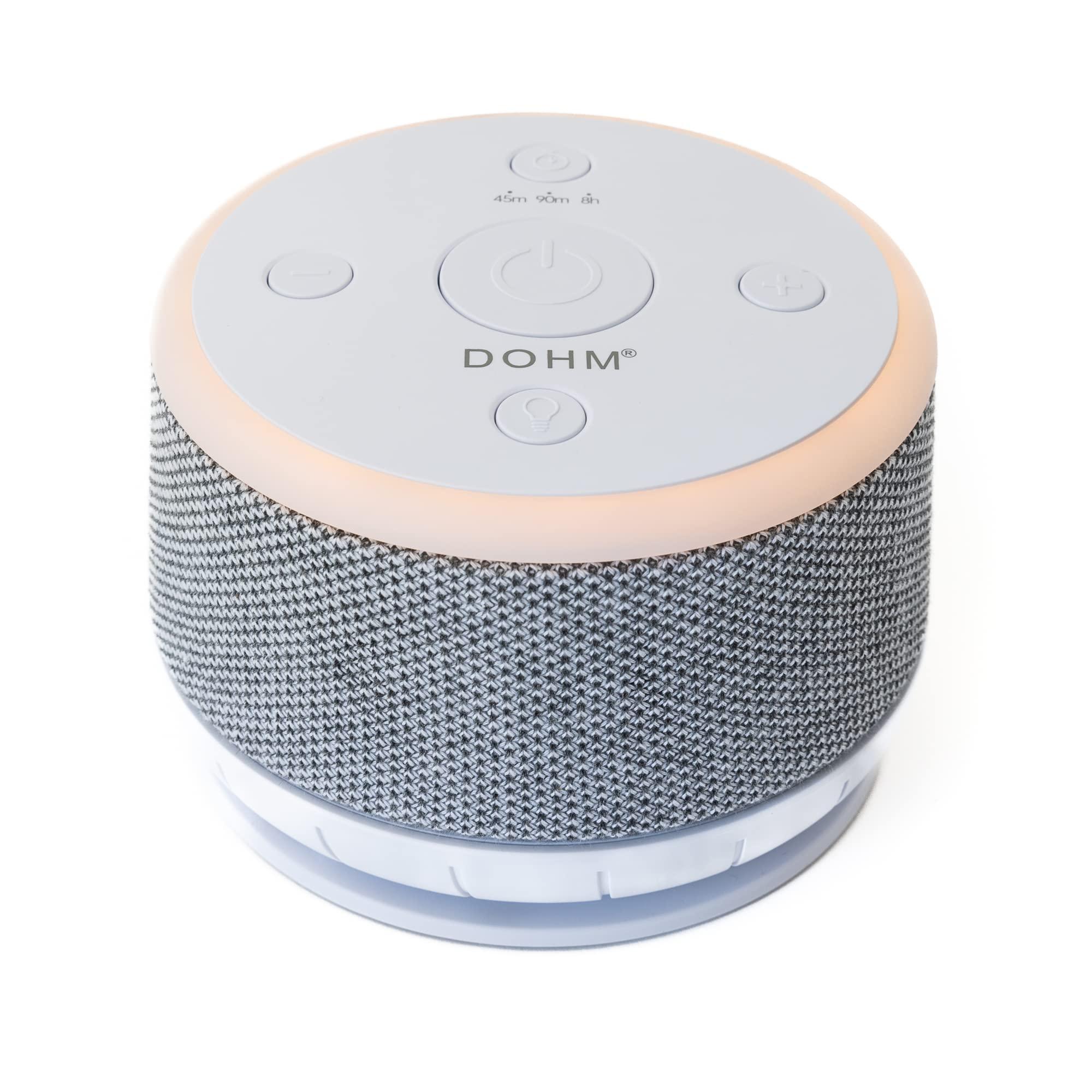 YOGASLEEP Yogasleep Dohm Nova White Noise Sound Machine, Better Sleep for Babies & Adults. Includes Night Light, 10 Fan Speeds & Calming Pink Noise for Louder Noise Masking. Noise Canceling for Office Privacy.