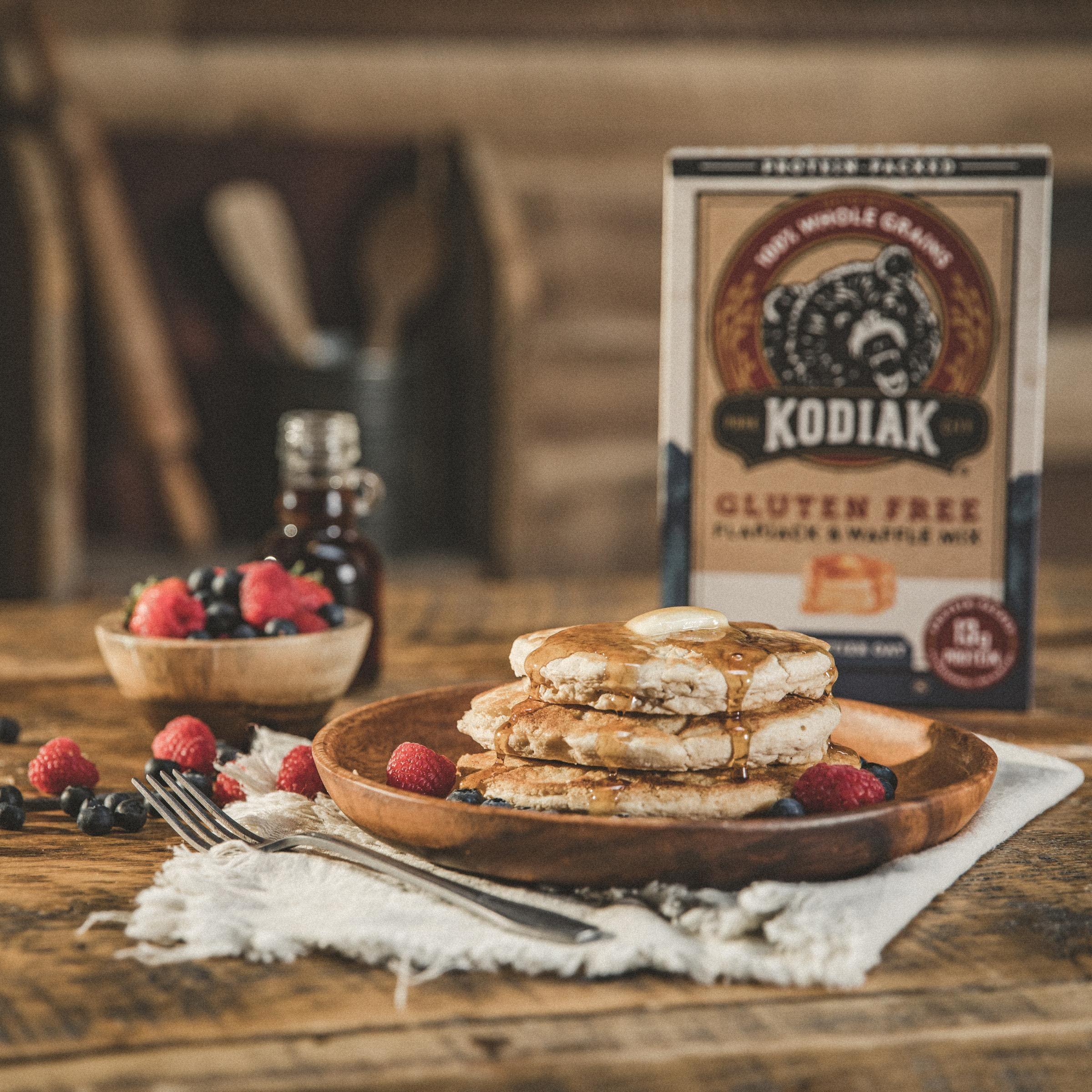 Kodiak Cakes Kodiak Gluten Free Flapjack, Pancake & Waffle Mix, Frontier Oat, High Protein,100% Whole Grains (Pack of 1)