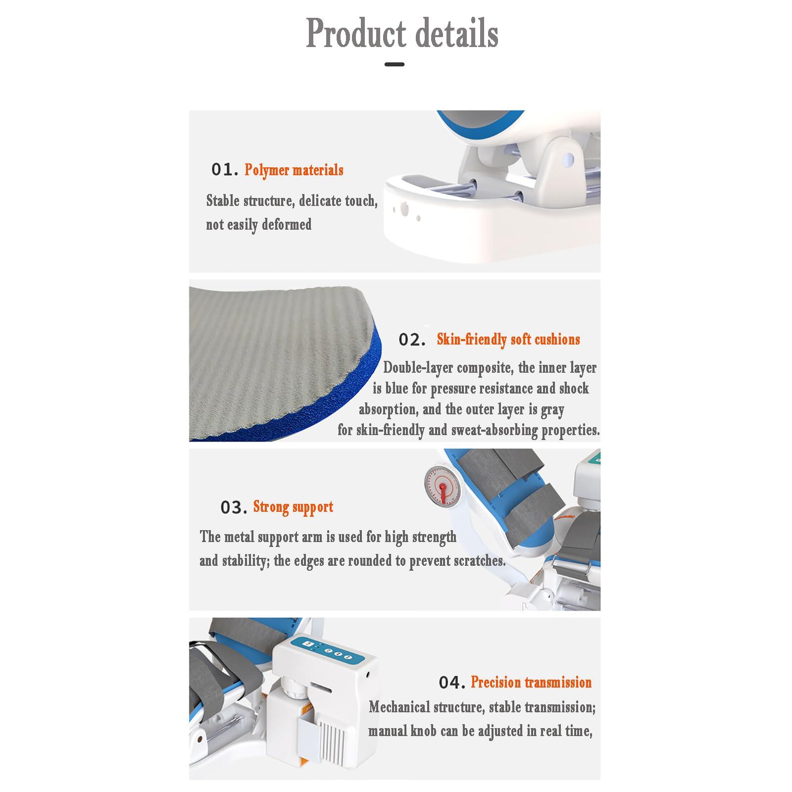 STMKB Wrist Joint Rehabilitation Training Device, Physiotherapy Auxiliary Equipment for Stroke and Hemiplegic Hand Fractures, Static Traction Technology + Manual/Electric Dual Mode
