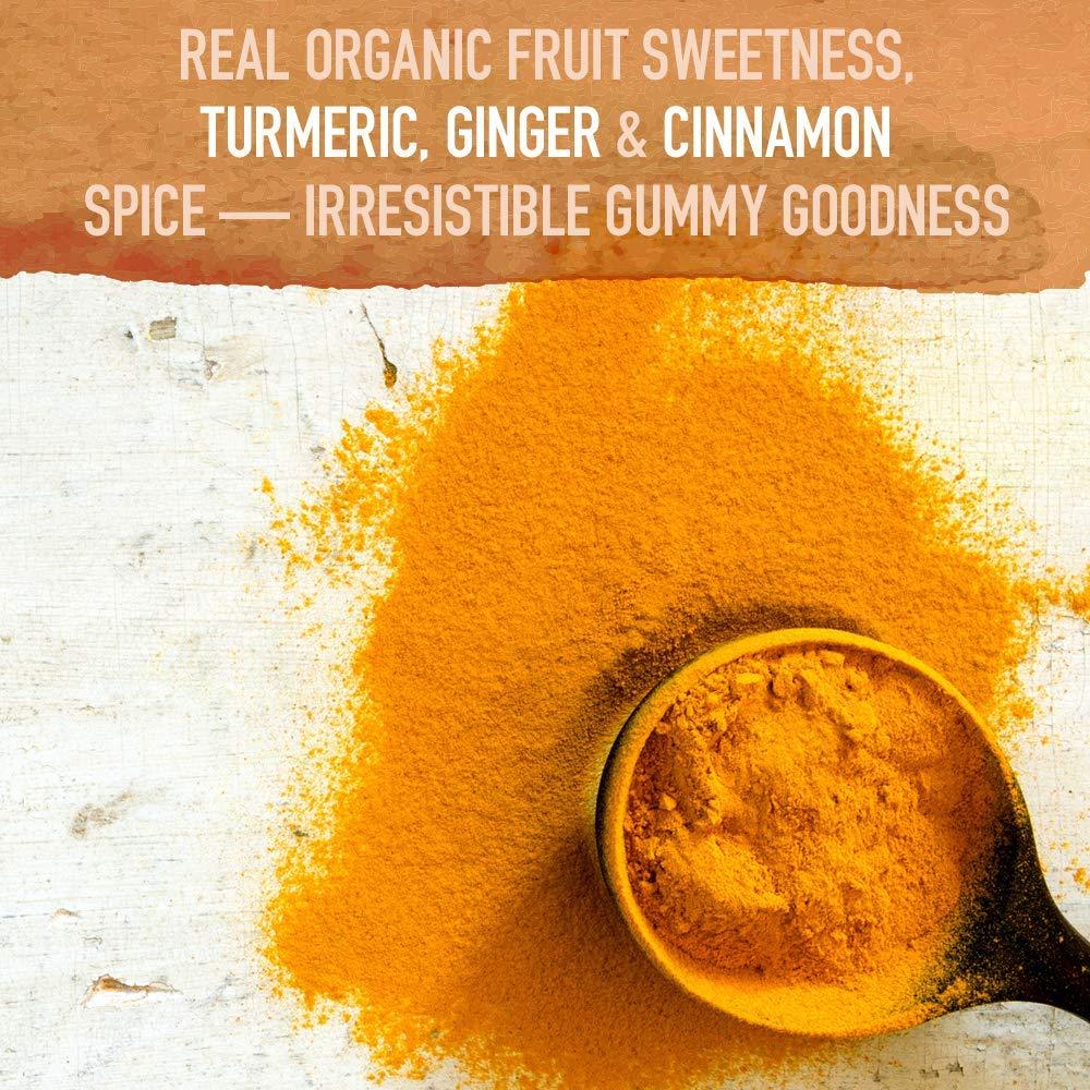 Garden of Life Garden of Life Mykind Organics Turmeric Inflammatory Response Gummy - 120 Real Fruit Gummies for Kids & Adults, 50Mg Curcumin (95% Curcuminoids), No Added Sugar, Organic, Non-GMO, Vegan & Gluten Free